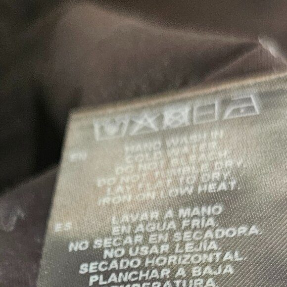 Marcella NYC Atlantic Top Cotton Poplin Stand Up Collar Black Small S Modern - Picture 9 of 10